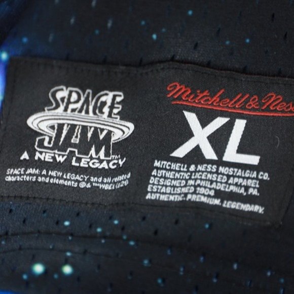 NWT MITCHELL & NESS SPACE JAM A NEW LEGACY JERSEY - Picture 7 of 7